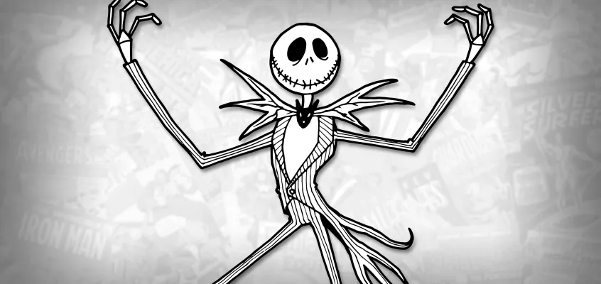 drawing:pdo-peeekam= jack skellington