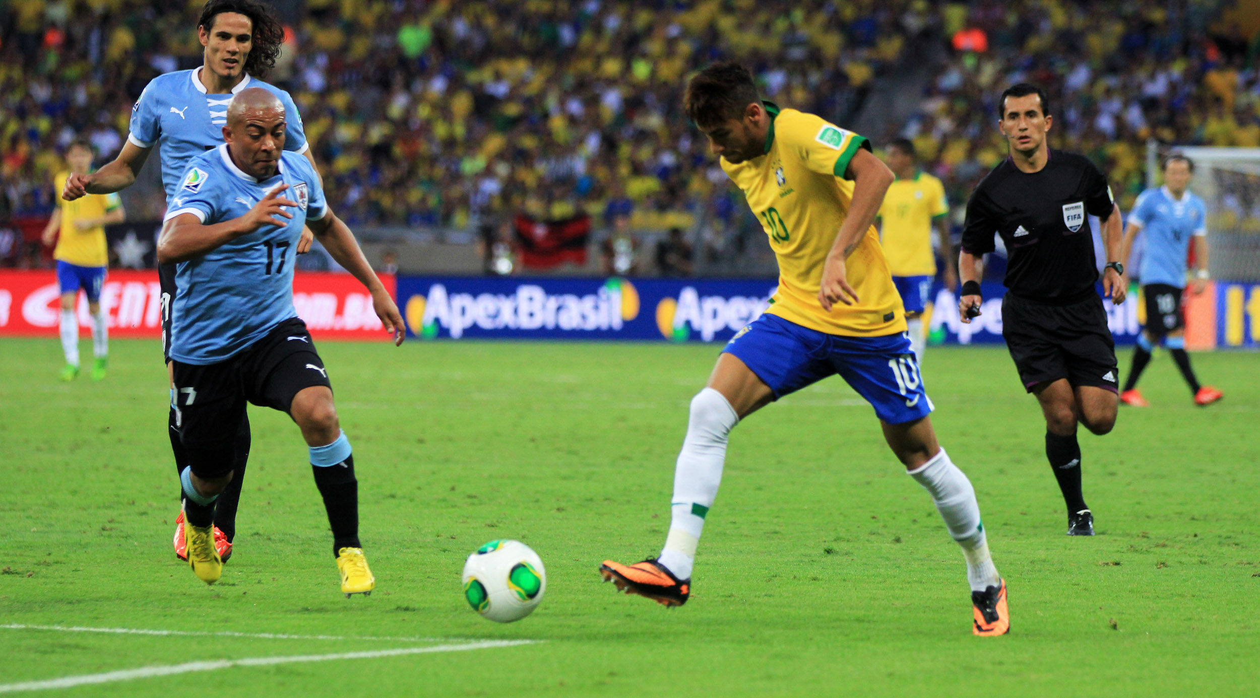 uruguay national football team vs brazil national football team timeline