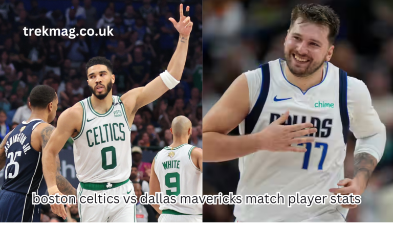 boston celtics vs dallas mavericks match player stats