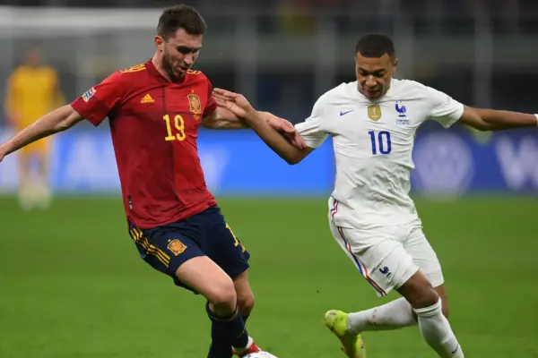 spain national football team vs france national football team timeline