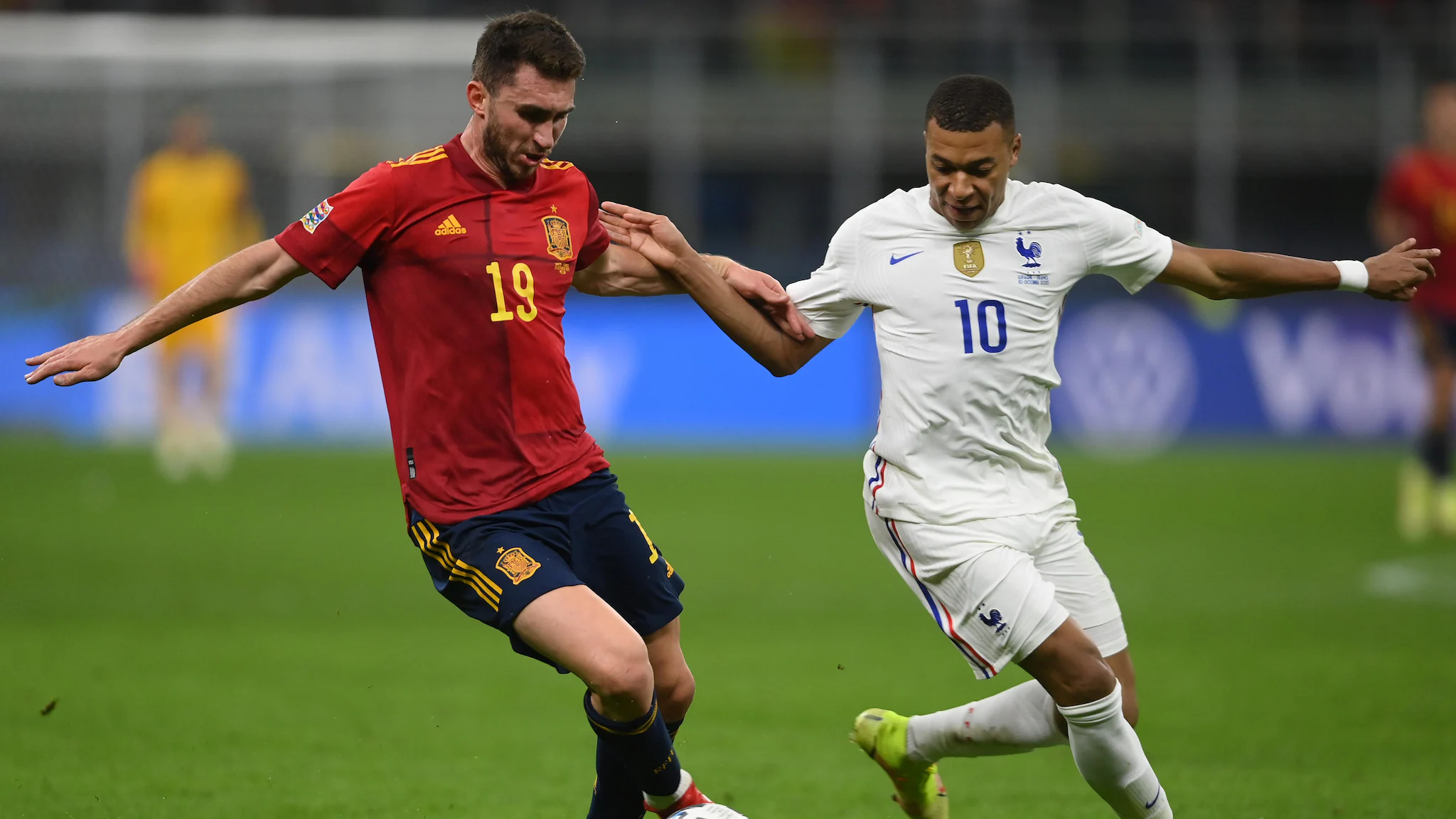 spain national football team vs france national football team timeline